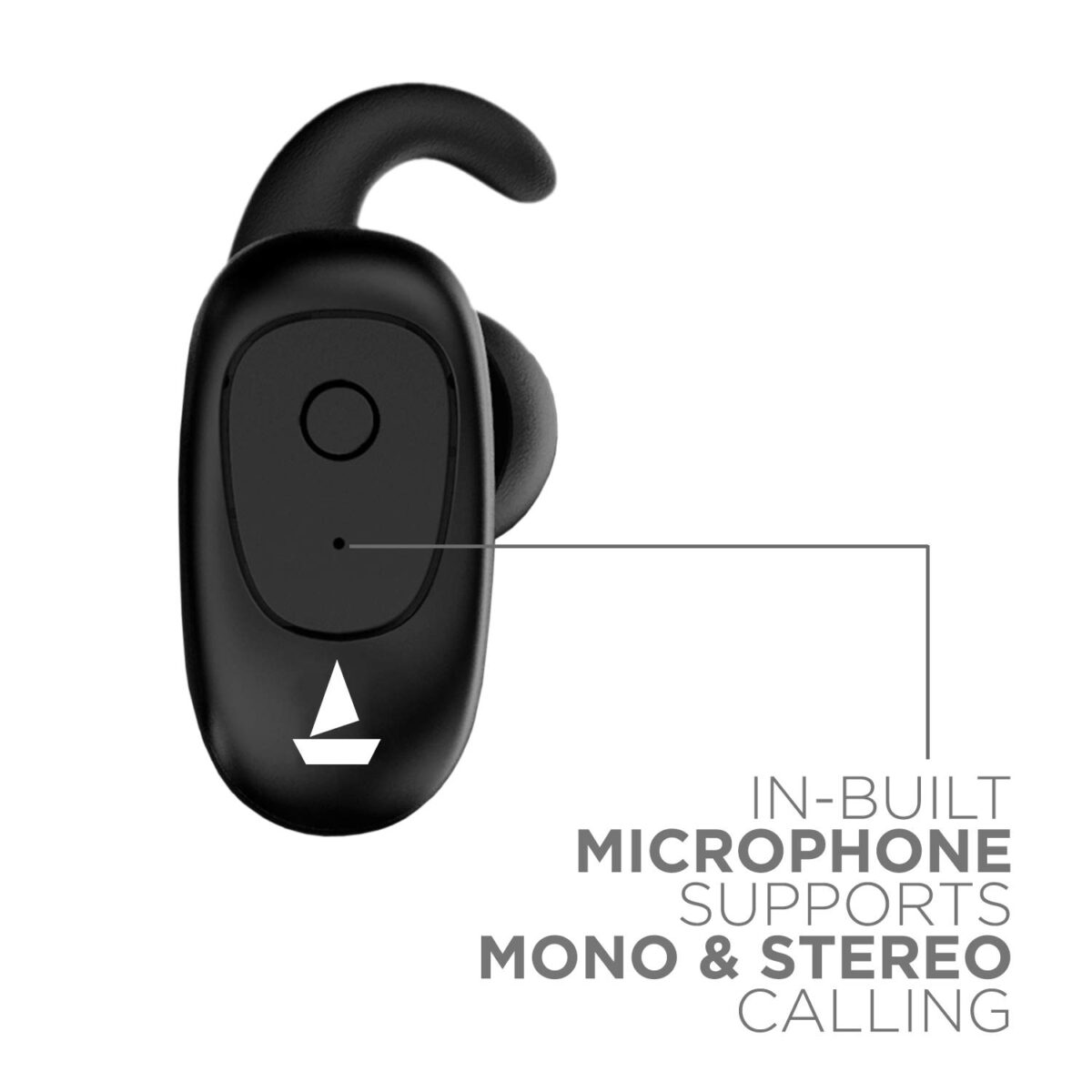 boAt Airdopes 201 True Wireless Earbuds with BT v5.0 (Active Black) - Image 6
