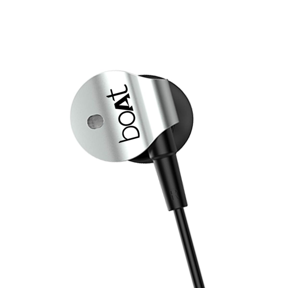 boAt Bassheads 132 Wired Earphones (Silver Surfer) - Image 4