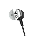 boAt Bassheads 132 Wired Earphones (Silver Surfer) - Image 4
