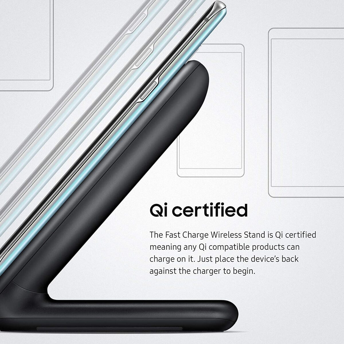 Samsung 15W Fast Charge 2.0 Wireless Charger Stand - Image 3