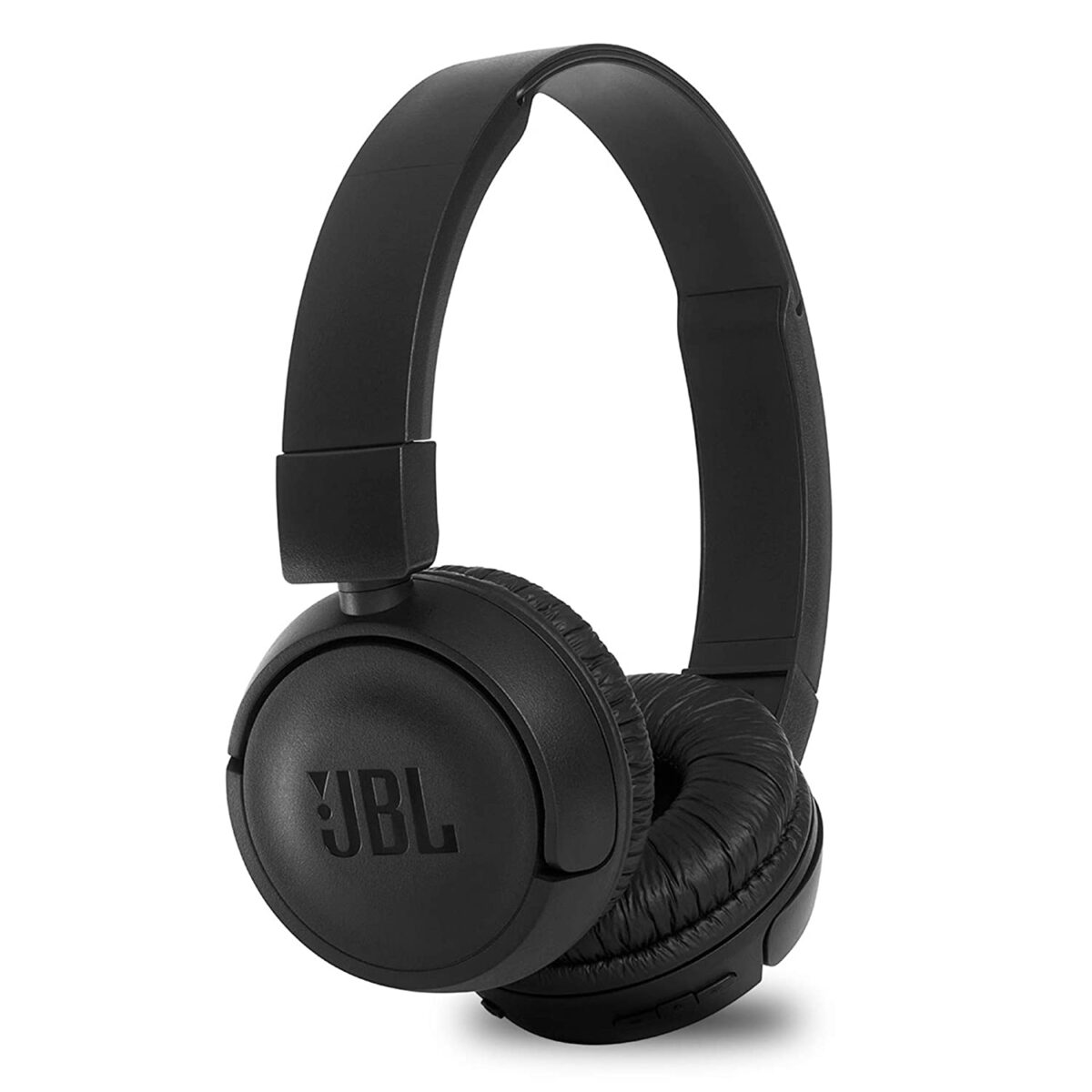 JBL T460BT Extra Bass Wireless On-Ear Headphones (Black) - Image 1