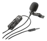 Boya BYM1 Omnidirectional Lavalier Condenser Microphone (Black) - Image 2