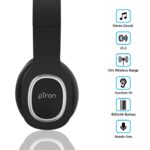 pTron Studio Over-Ear Bluetooth 5.0 Wireless Headphones (Black) - Image 4