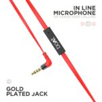 boAt BassHeads 225 in-Ear Wired Earphones with Super Extra Bass Wired Headset  (Red) - Image 2