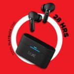 boAt Airdopes 701ANC Hybrid Truly Wireless Earbuds with Mic(Active Black) - Image 6