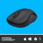 Logitech M221 Wireless Mouse (Charcoal Grey) - Image 4