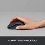 Logitech M221 Wireless Mouse (Charcoal Grey) - Image 5