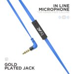 boAt BassHeads 225 in-Ear Wired Earphones Extra Bass Wired Headset (Blue) - Image 2