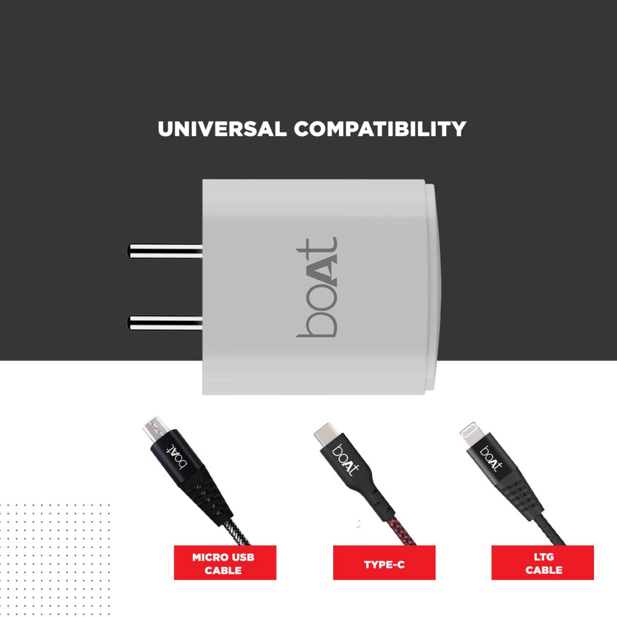 Boat WCD 10W Rapid Charger (with Smart IC Protection) - Image 2