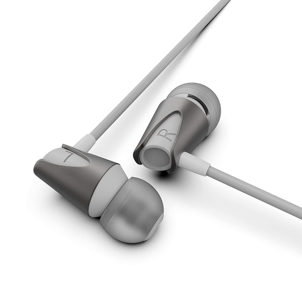 Boult Audio BassBuds Storm in-Ear Wired Earphones (Grey) - Image 1