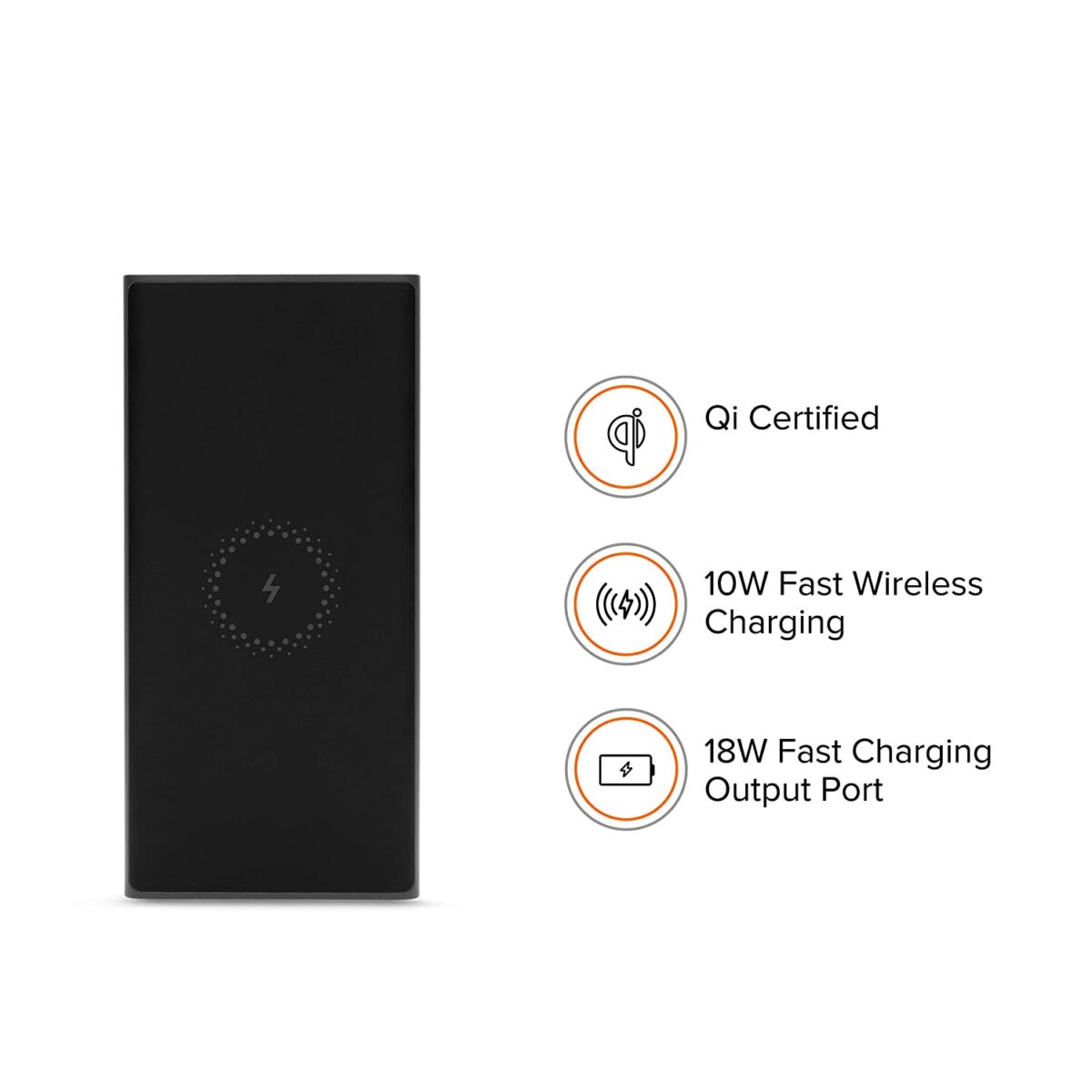 Mi Wireless Power Bank 10000mAh (Black) - Image 6