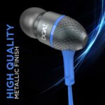 boAt BassHeads 225 in-Ear Wired Earphones Extra Bass Wired Headset (Blue) - Image 4