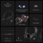 Boult Audio Bass Buds Q2 Over-Ear Wired Lightweight Stereo Headphones (Black) - Image 2