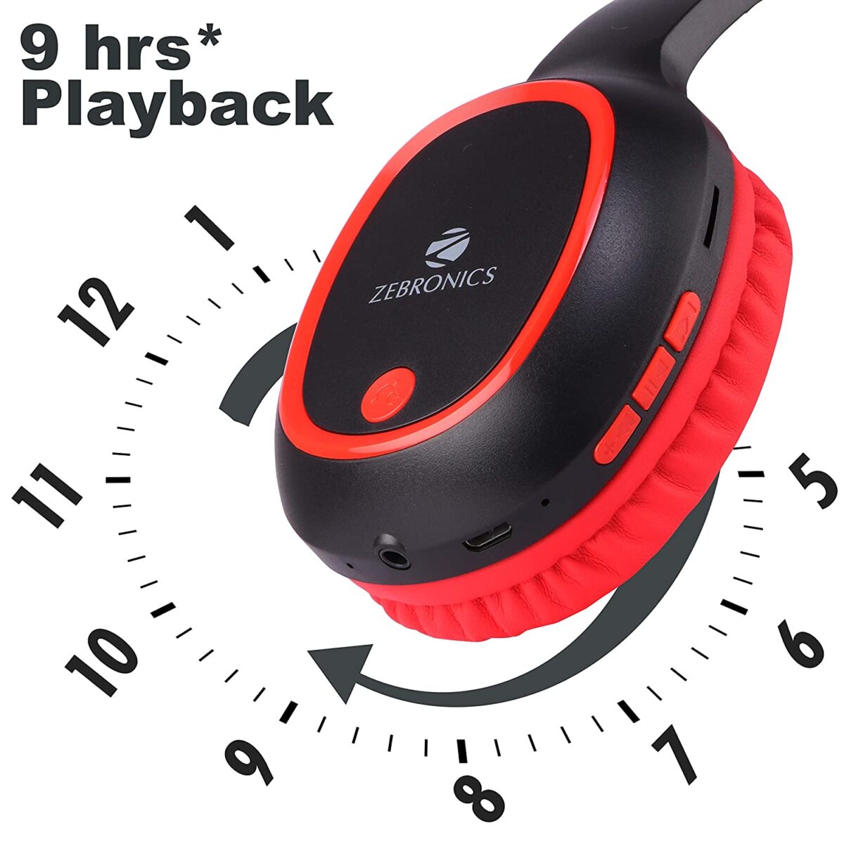 Zebronics Zeb-Thunder Wireless BT Headphone - Image 2