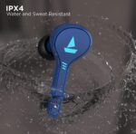 Boat Airdopes 433 Twin Wireless Ear-Buds with Mic(Blue) - Image 3
