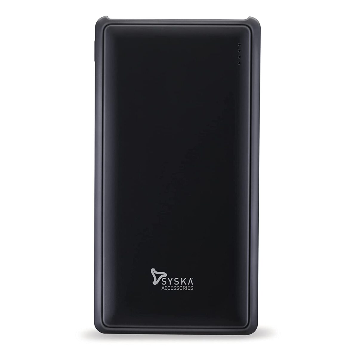 Syska 20000 mAh Li-Polymer Power Pro200 Power Bank (Black) - Image 1