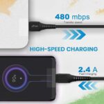pTron Solero M241 2.4A Micro USB Data & Charging Cable - Image 4