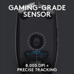 Logitech G102 Light Sync Gaming Mouse (Black) - Image 6