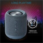 Portronics SoundDrum Wireless Bluetooth 4.2 Stereo Speaker (Blue) - Image 2