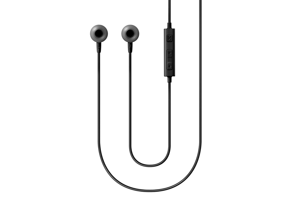 Samsung Original EO-HS130DBEGIN in-Ear Volume Control Handsfree (Black) - Image 4