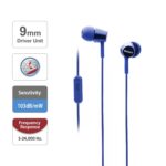 Sony MDR-EX150AP Wired In-Ear Headphones (Blue) - Image 6