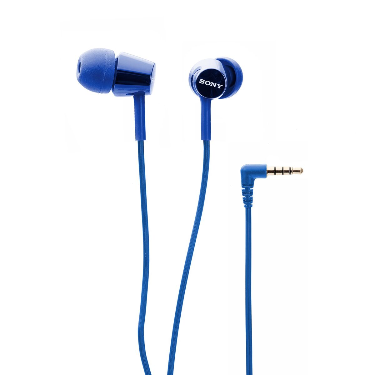 Sony MDR-EX150AP Wired In-Ear Headphones (Blue) - Image 5