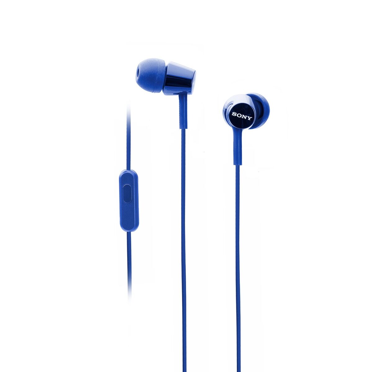Sony MDR-EX150AP Wired In-Ear Headphones (Blue) - Image 2