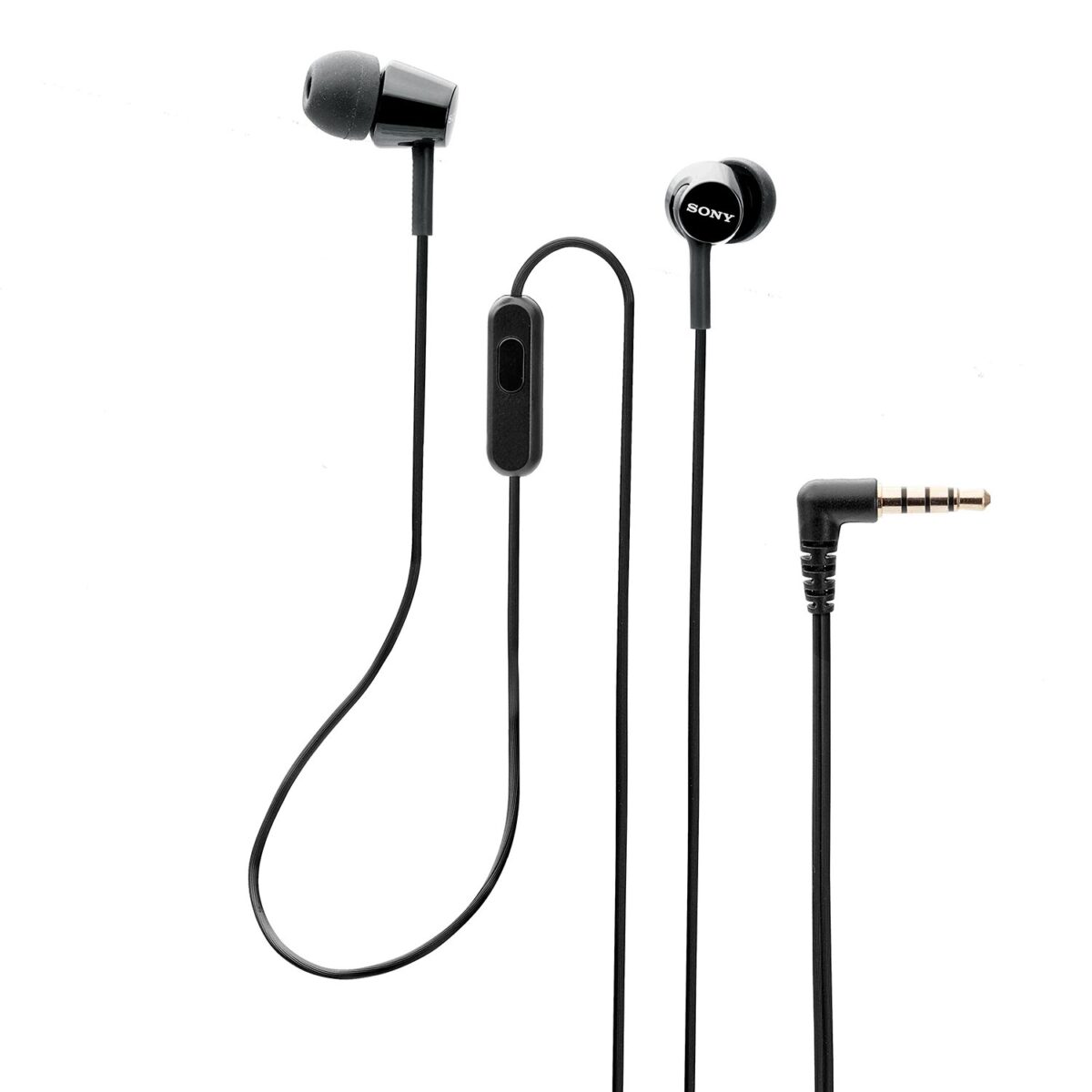 Sony MDR-EX150AP Wired In-Ear Headphones (black) - Image 2