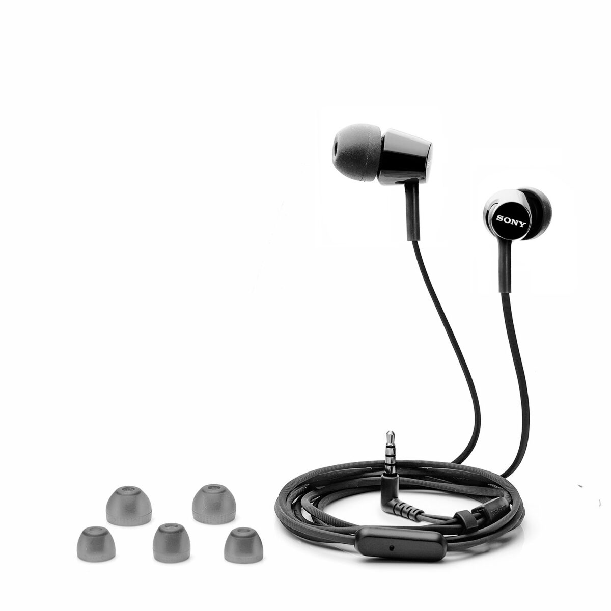 Sony MDR-EX150AP Wired In-Ear Headphones (black) - Image 6