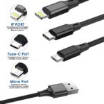 WeCool Nylon Braided Multifunction Fast Charging Cable - Image 6