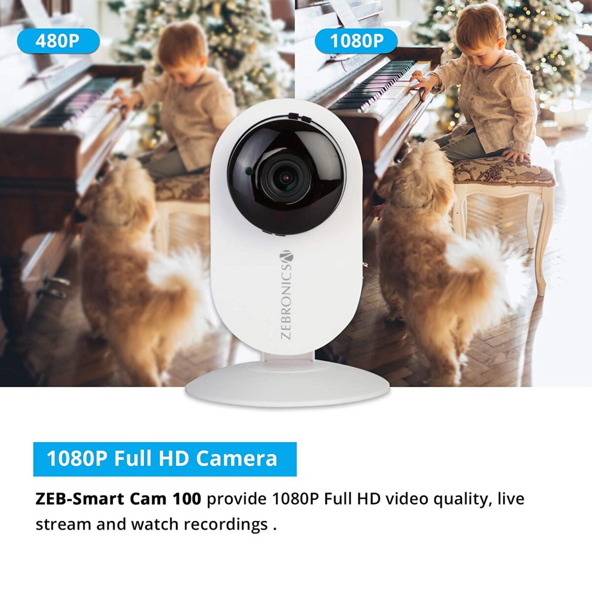 (Open Box) Zebronics Zeb Smart Cam 100 Camera - Image 6