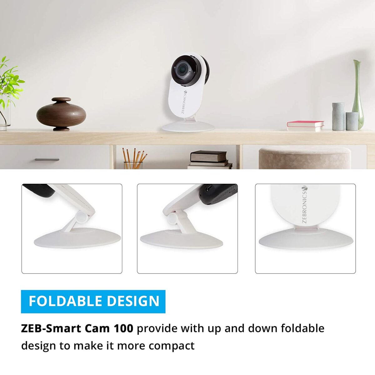 (Open Box) Zebronics Zeb Smart Cam 100 Camera - Image 4