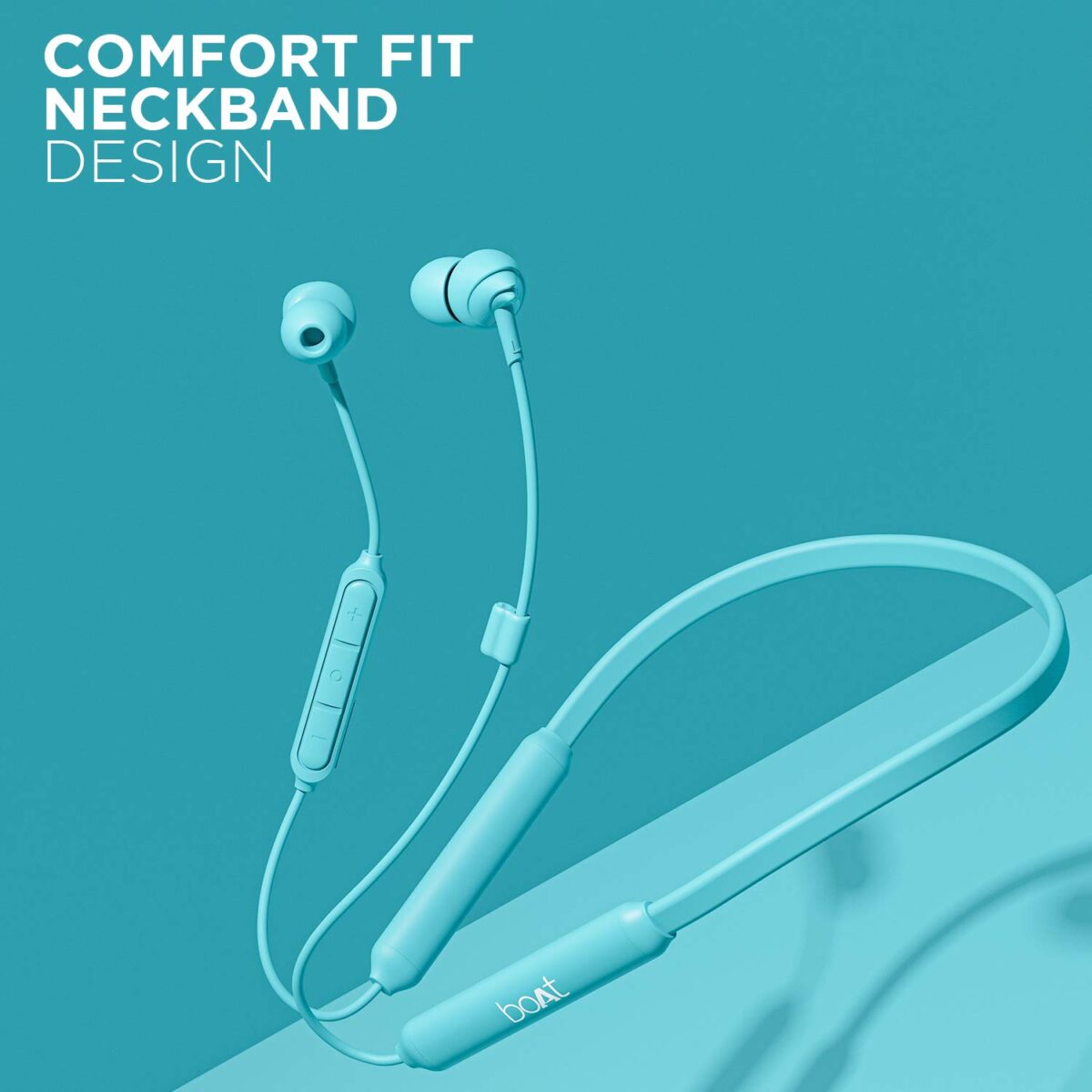 boAt 100 Wireless On-Neck Bluetooth V5.0 Earphones - Image 3