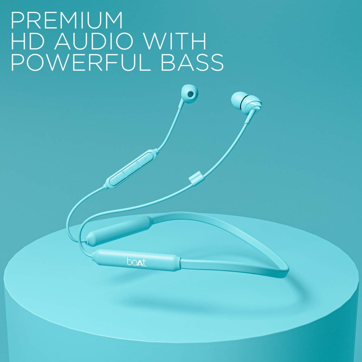 boAt 100 Wireless On-Neck Bluetooth V5.0 Earphones - Image 2