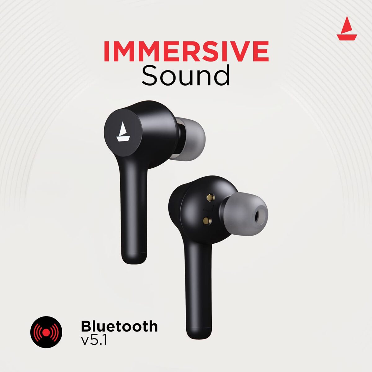 boAt Airdopes 281 Pro Bluetooth Truly Wireless Earbuds (Active Black) - Image 2