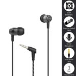 boAt Bassheads 162 in Ear Wired Earphones with Mic(Black) - Image 6