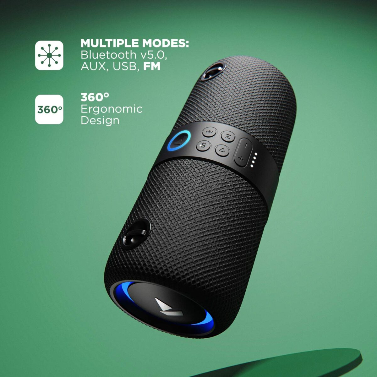boAt Stone 1200 14W Bluetooth Speaker (Black) - Image 3