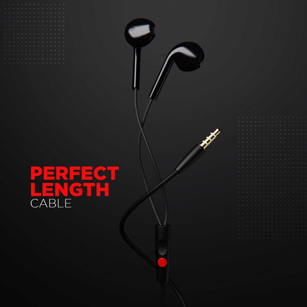 Boat Bassheads 105 in-Ear Wired Headset(Black) - Image 3