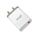 pTron Volta Elite QC3.0 18W USB Smart Charger (White & Grey)