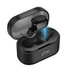 pTron Atom in-Ear Mono Bluetooth 5.0 Wireless Headphone (Black)
