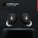 boAt Airdopes 501 ANC True Wireless Earbuds (Black) - Image 2