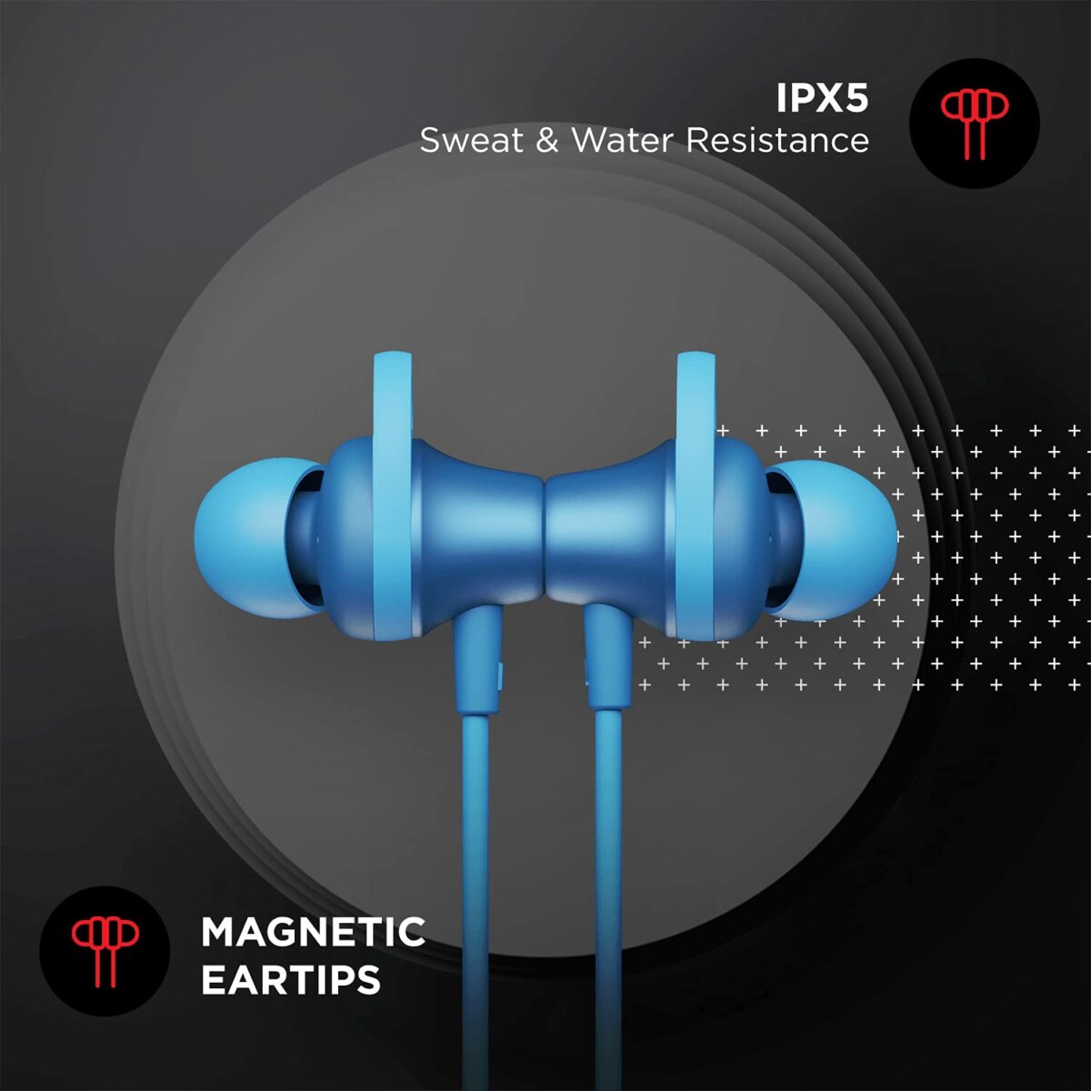 boAt Rockerz 245v2 Wireless Bluetooth Earphone (Ocean Blue) - Image 2