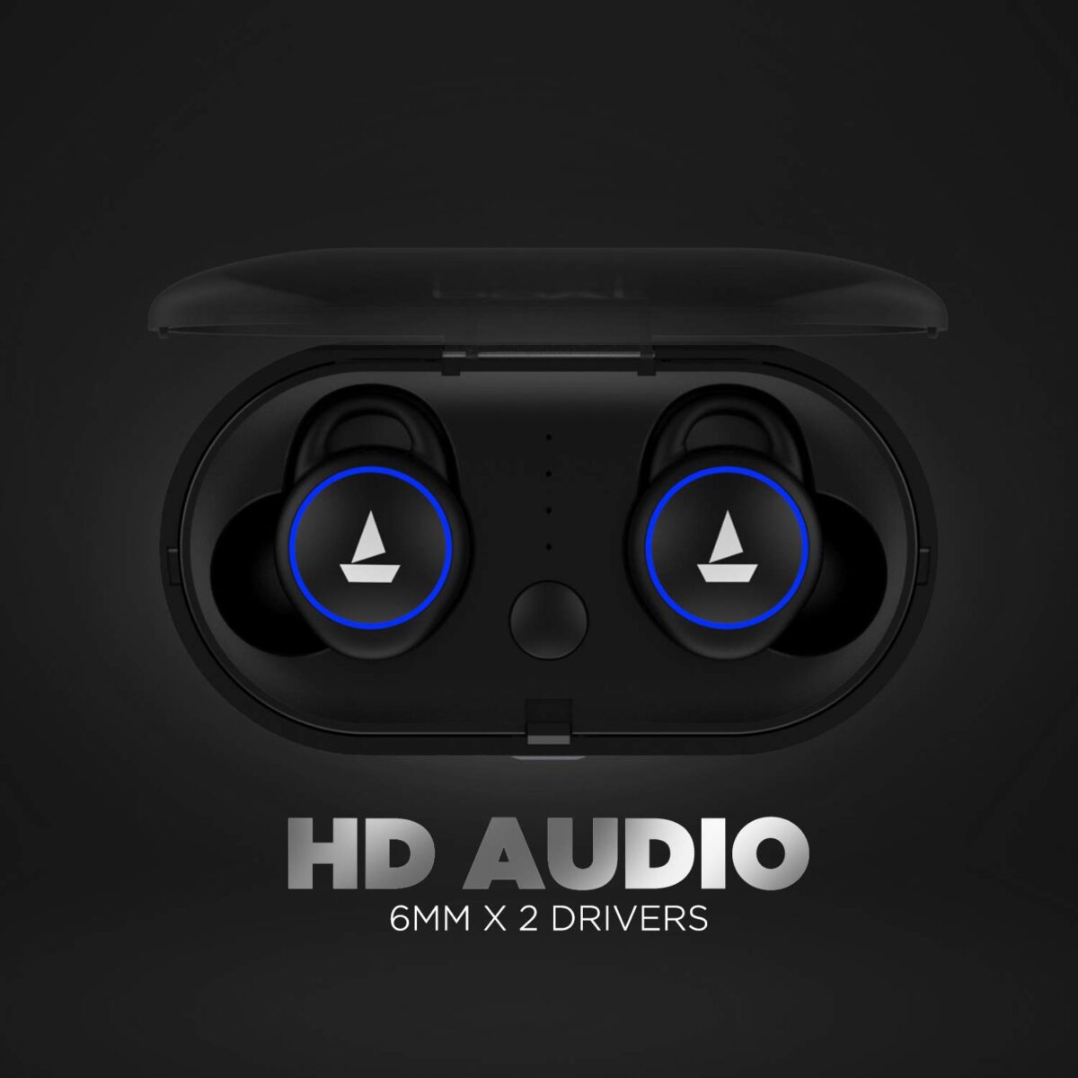 boAt Airdopes 311v2 Bluetooth Truly Wireless Earbuds with Mic(Active Black) - Image 5