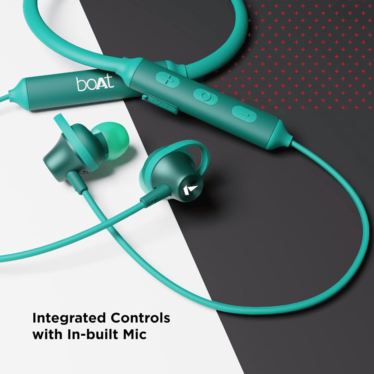 boAt Rockerz 245v2 Wireless Bluetooth Earphone (Teal Green) - Image 4