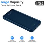 pTron Dynamo Lite 10000mAh Li-Polymer Power Bank (Blue) - Image 4