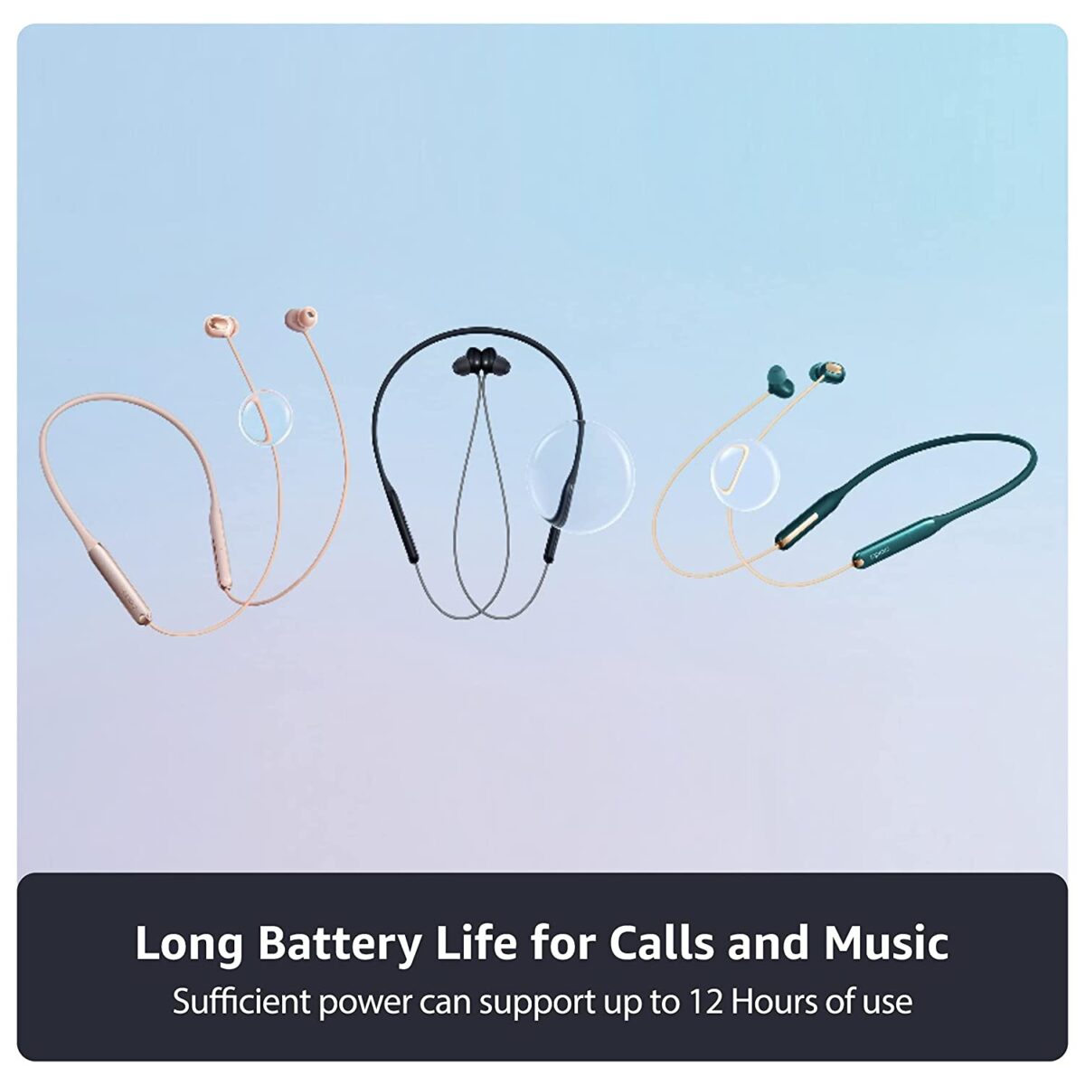 OPPO Enco M31 Bluetooth Neckband (Black) - Image 5