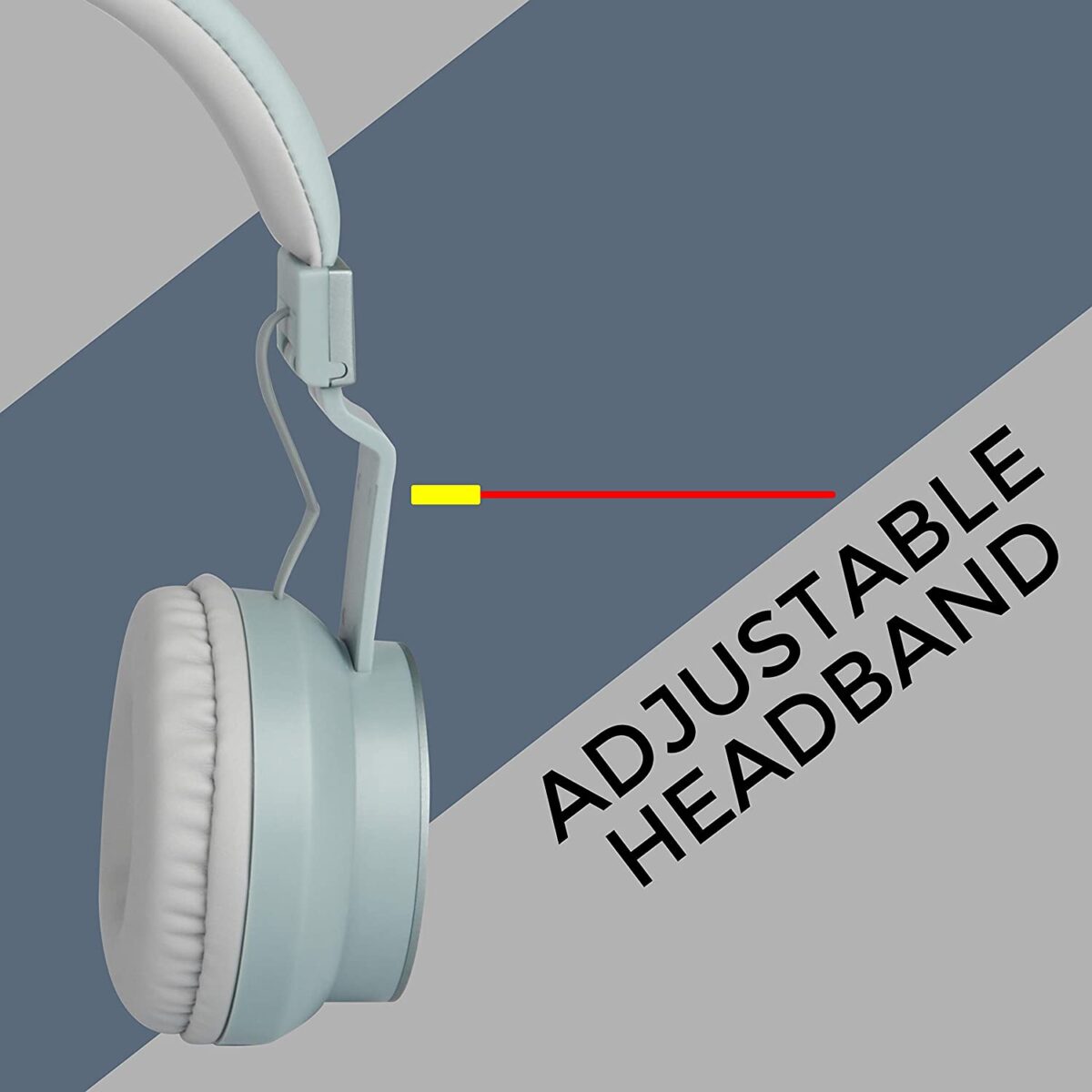 Zebronics Zeb-Bang Foldable Wireless BT Headphone (Green) - Image 2