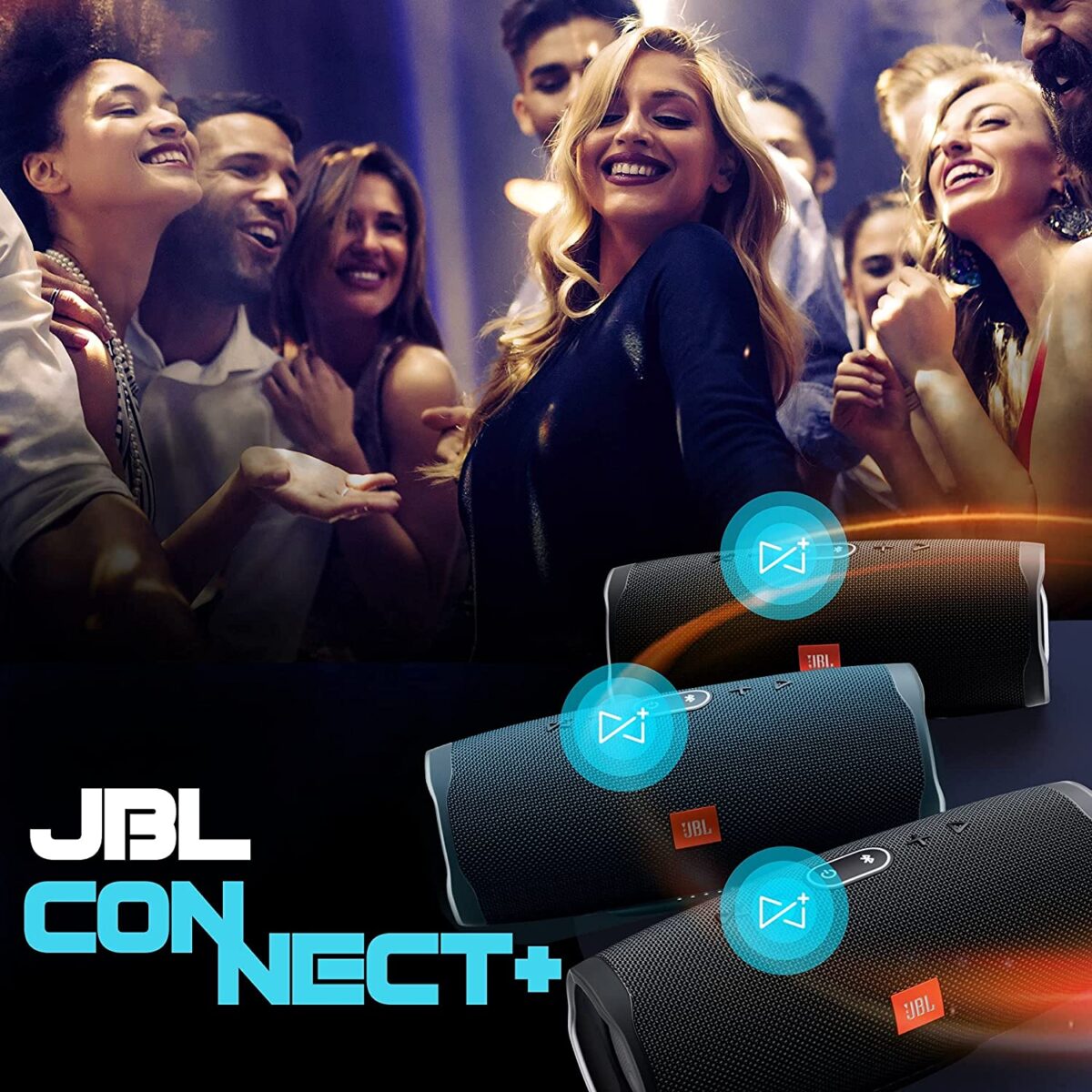 JBL Charge 4, Wireless Portable Bluetooth Speaker (Black) - Image 4