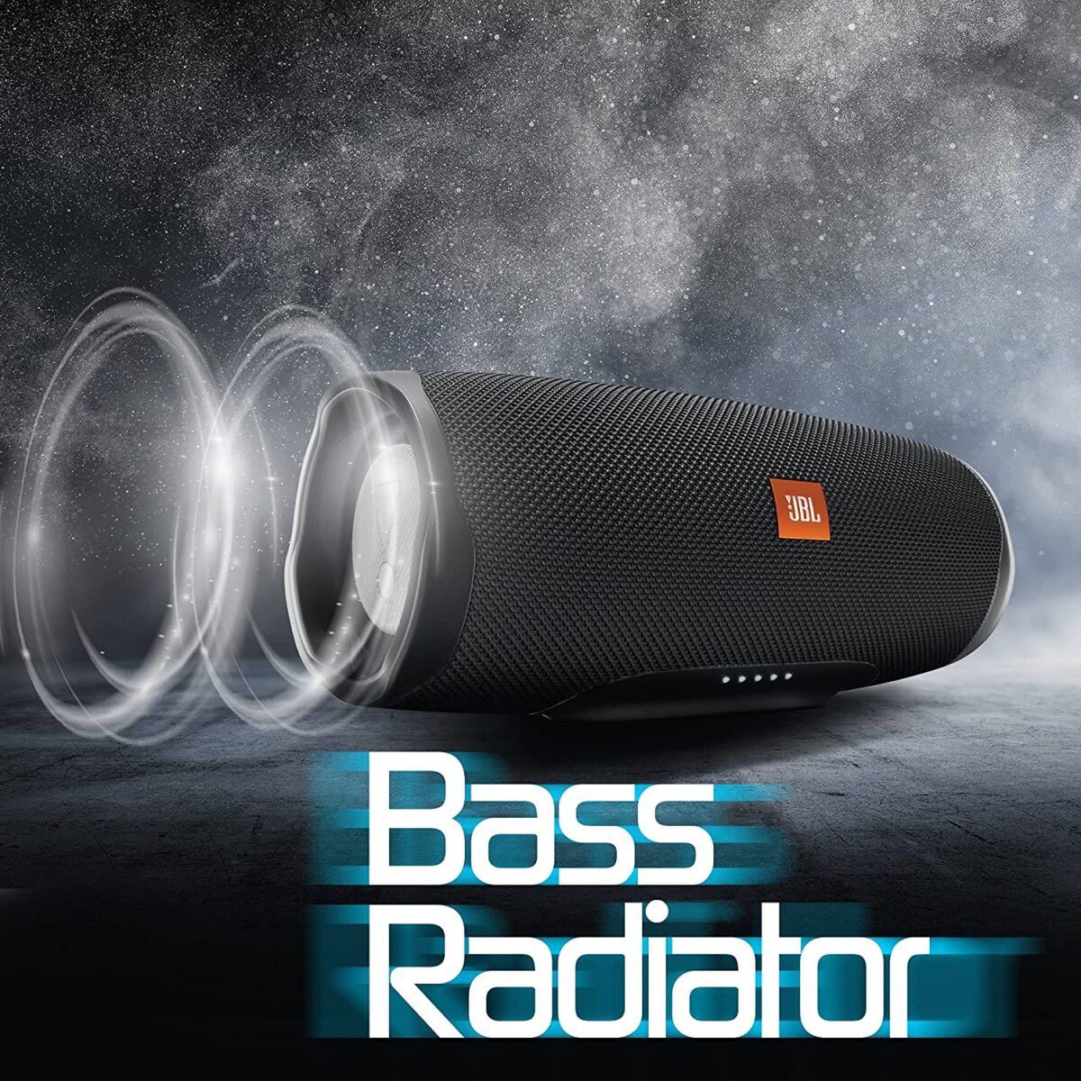 JBL Charge 4, Wireless Portable Bluetooth Speaker (Black) - Image 2