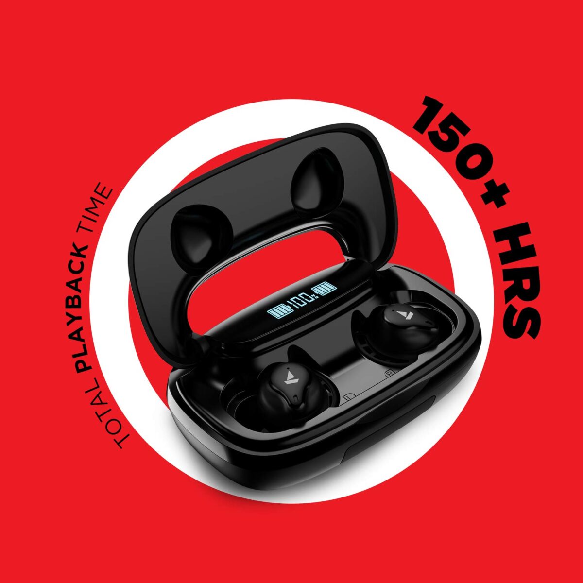 boAt Airdopes 621 TWS Earbuds (Active Black) - Image 3